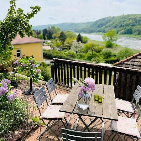 Ferienwohnung Am Elberadweg Meissen Luaran gambar