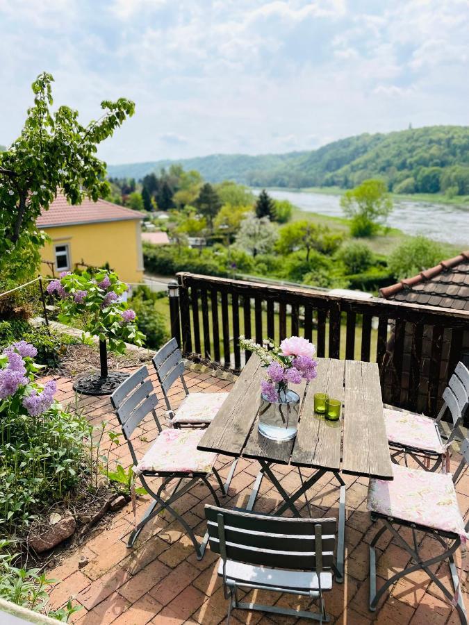 Ferienwohnung Am Elberadweg Meissen Luaran gambar
